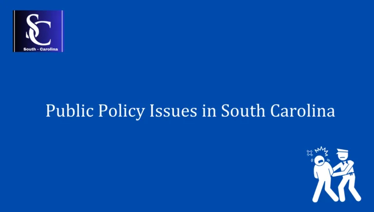 Public Policy Issues in South Carolina 1