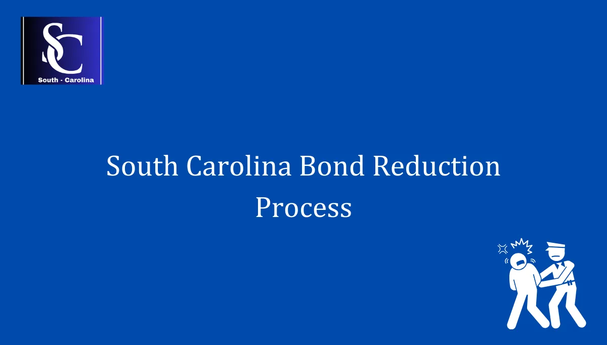 South Carolina Bond Reduction Process 1