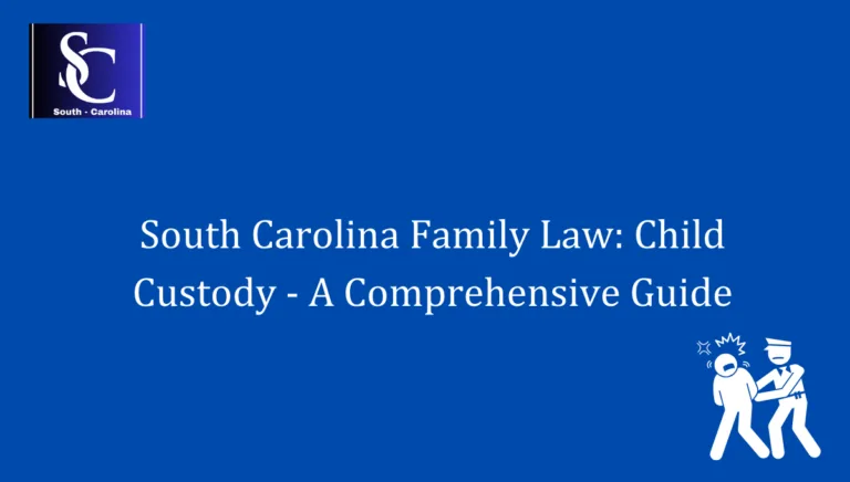 South Carolina Family Law: Child Custody – A Comprehensive Guide