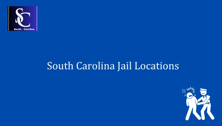 South Carolina Jail Locations 1