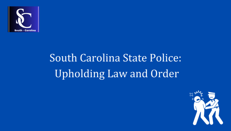 South Carolina State Police Upholding Law and Order 1